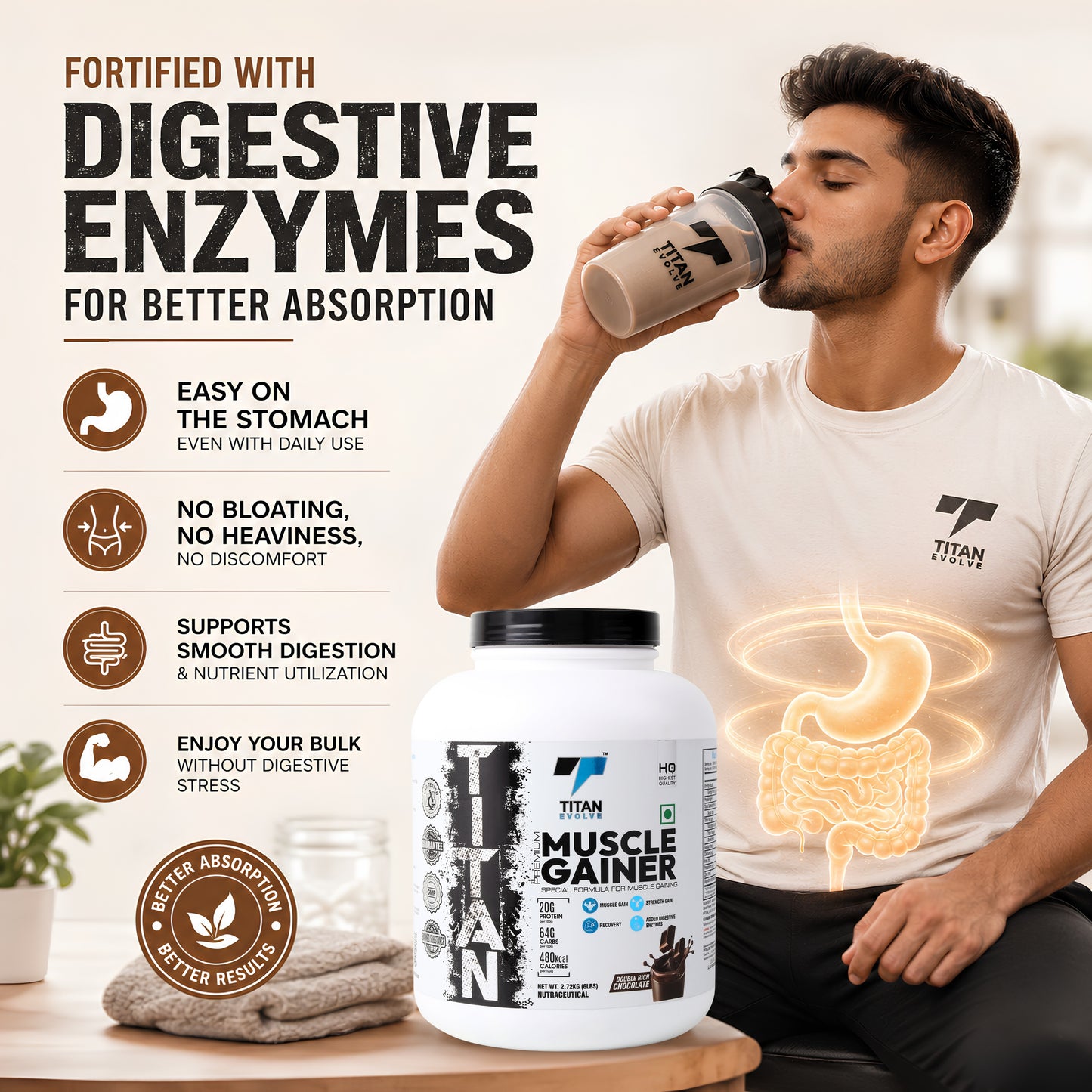 Titan Evolve – Muscle Gainer