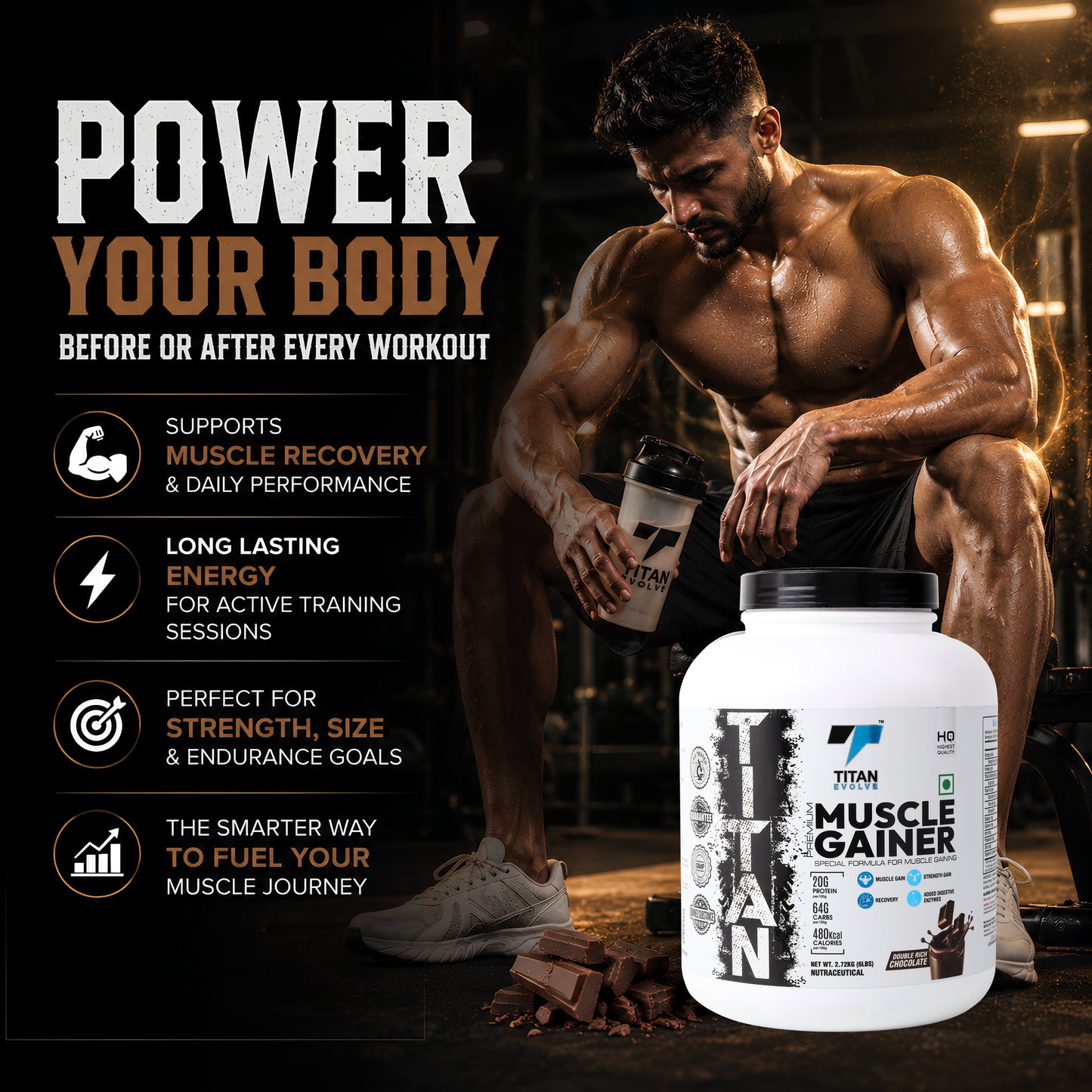 Titan Evolve – Muscle Gainer