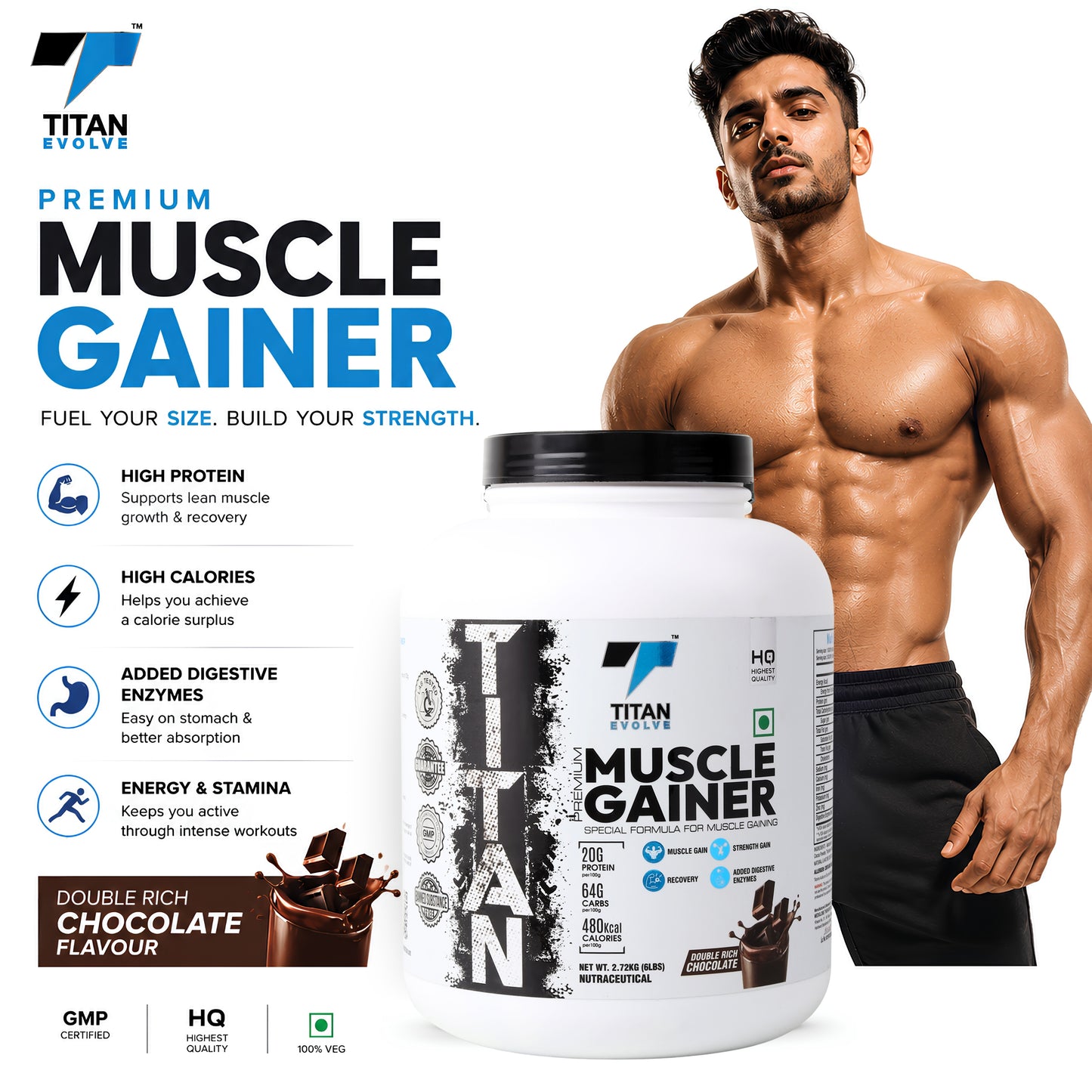 Titan Evolve – Muscle Gainer