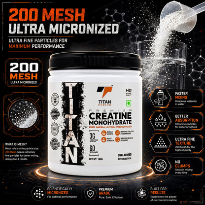 Titan Evolve – Creatine Monohydrate