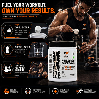 Titan Evolve – Creatine Monohydrate