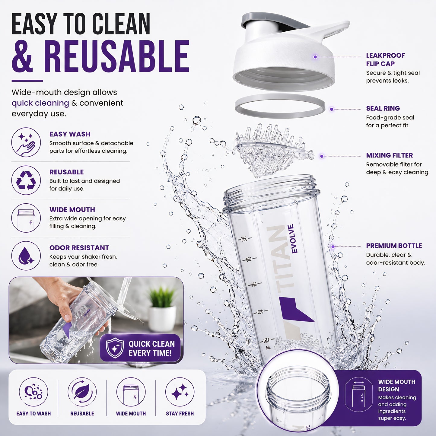 Titan Evolve – Shaker