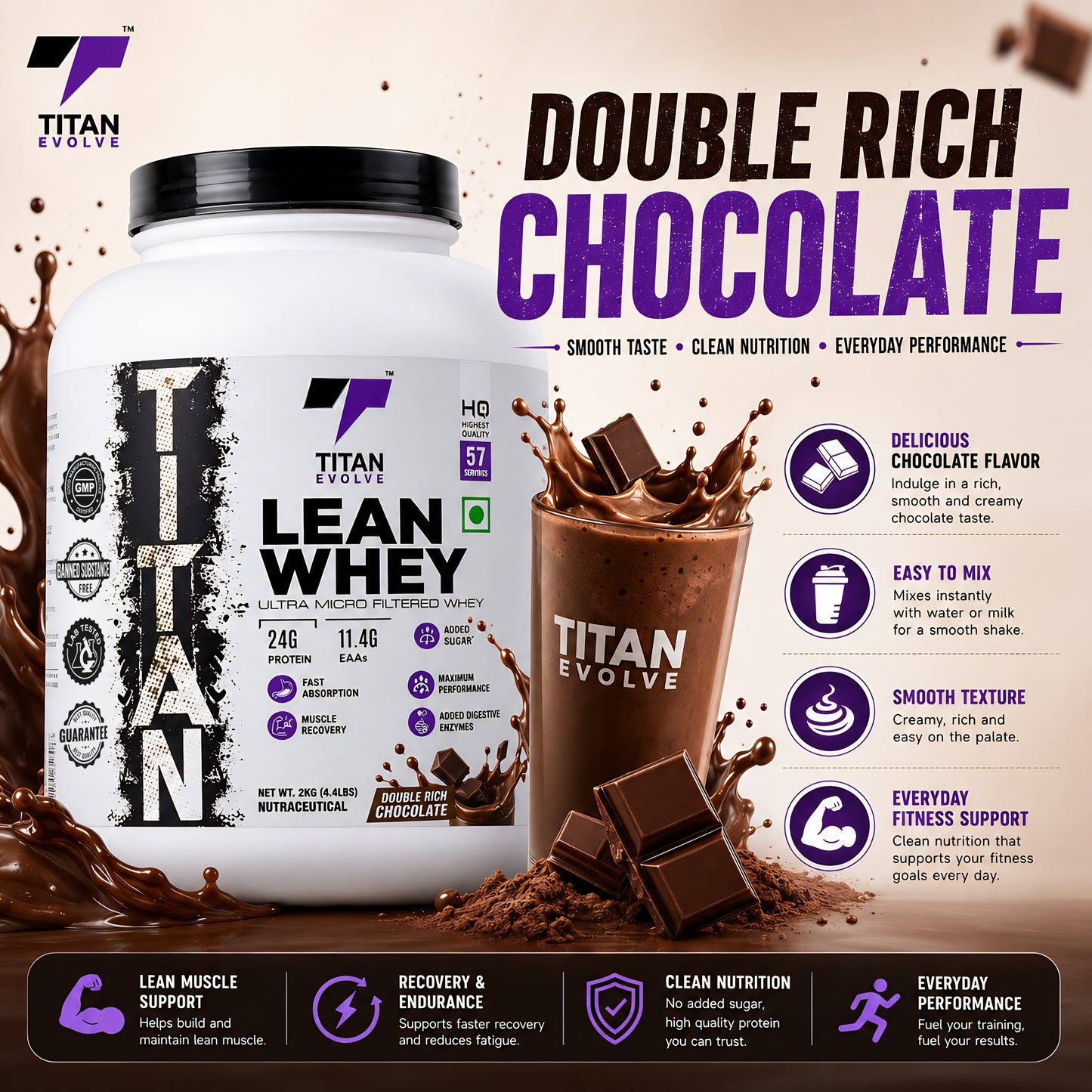 Titan Evolve – Lean Whey Protein