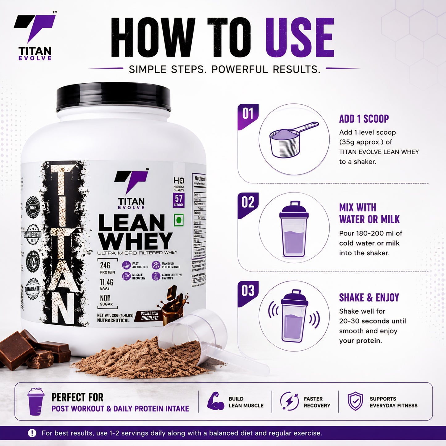 Titan Evolve – Lean Whey Protein