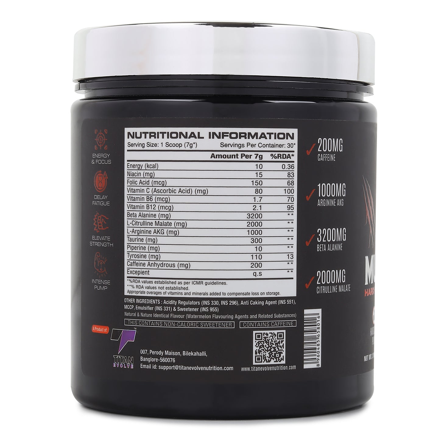 Titan Evolve – Pre-Workout