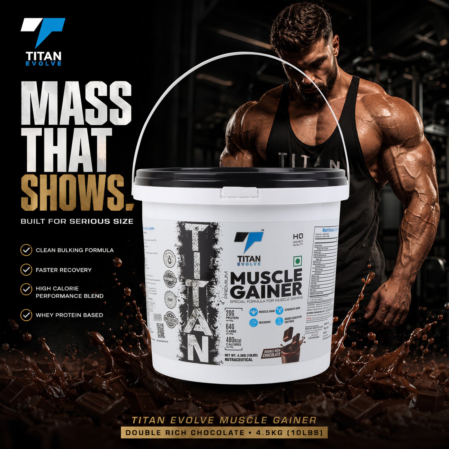 Titan Evolve – Muscle Gainer