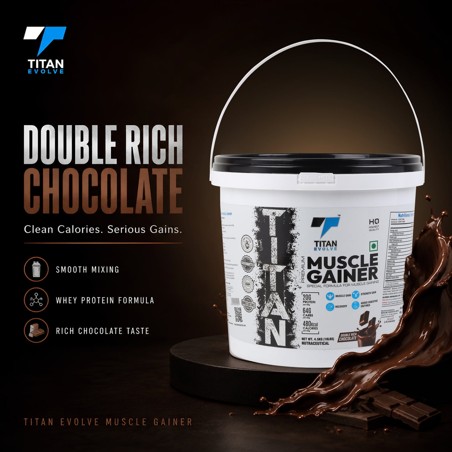 Titan Evolve – Muscle Gainer