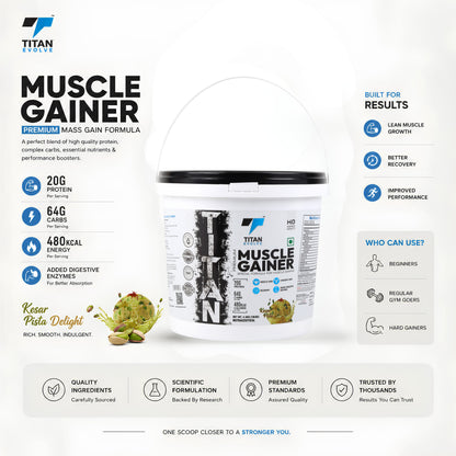 Titan Evolve – Muscle Gainer