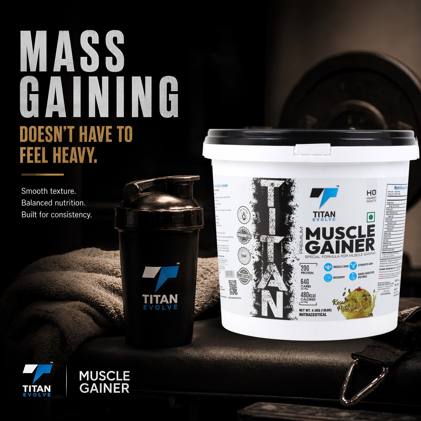 Titan Evolve – Muscle Gainer