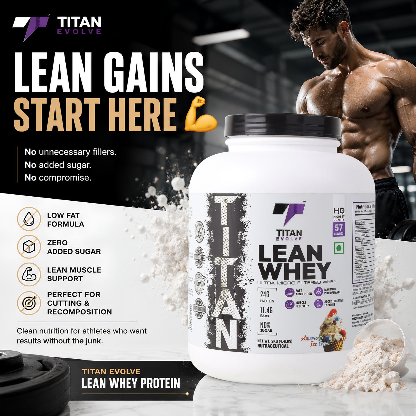 Titan Evolve – Lean Whey Protein